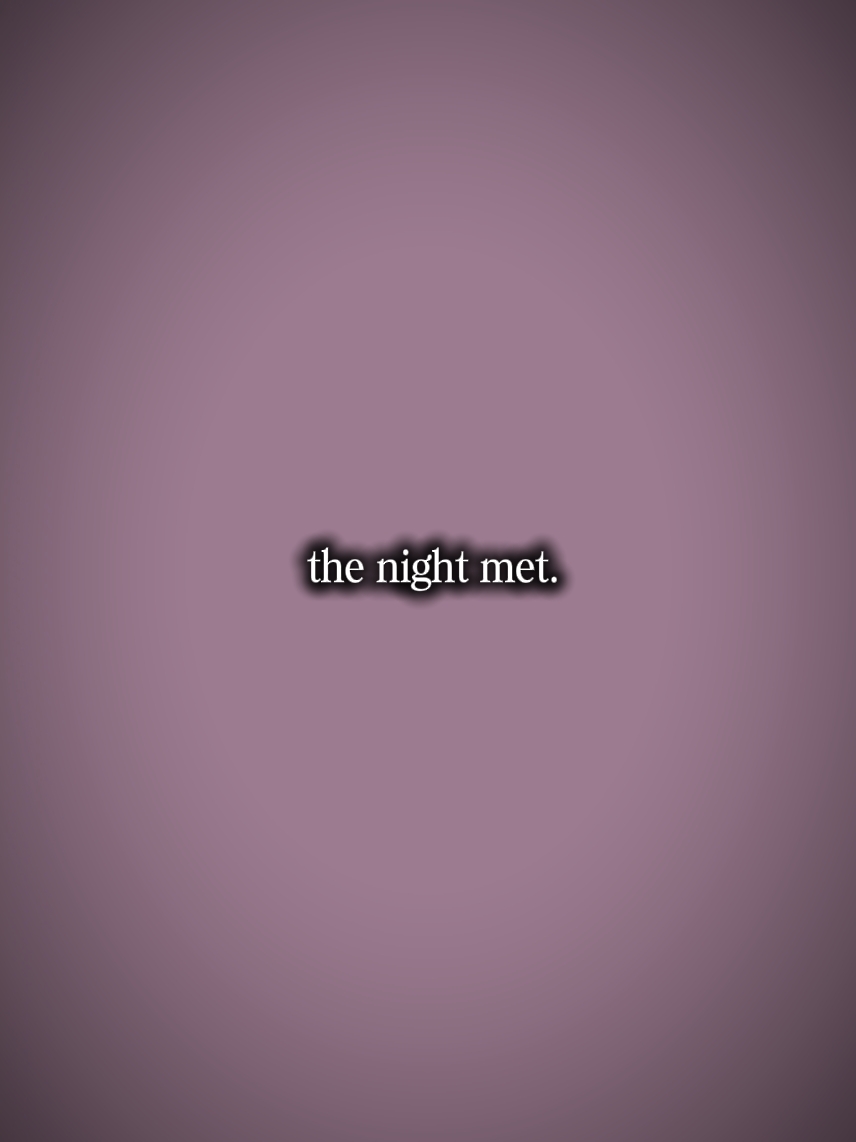 night we met 