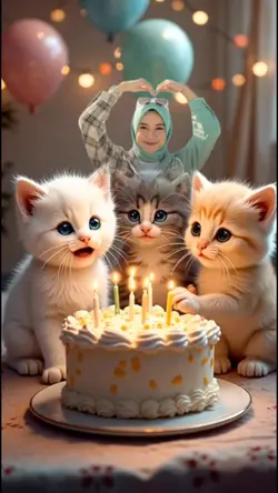 cat, happy birthday