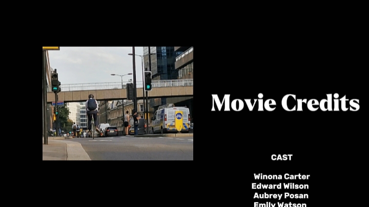 Pelikulang Outro Credit