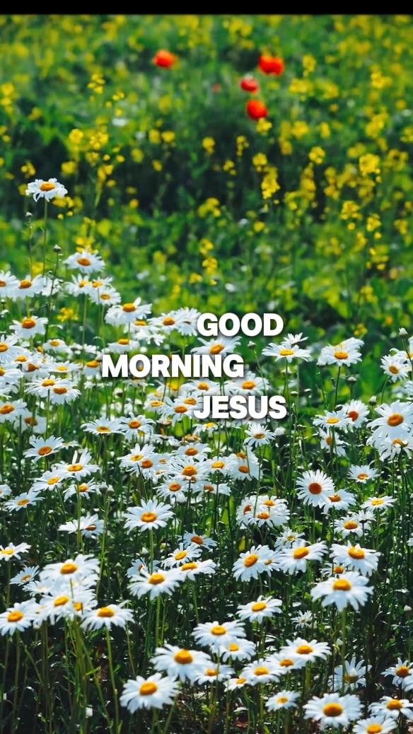 Selamat pagi Yesus