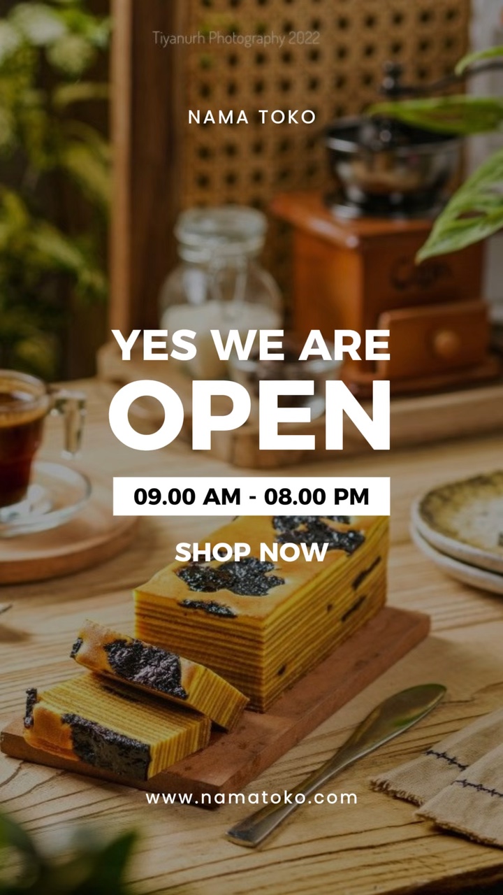 story : we are open