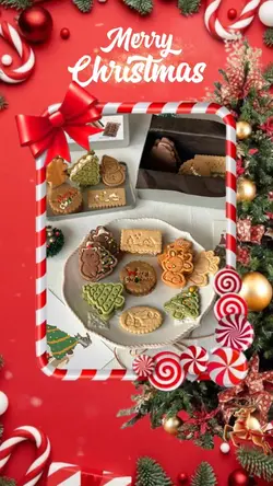 Christmas baking