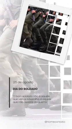 DIA DO SOLDADO