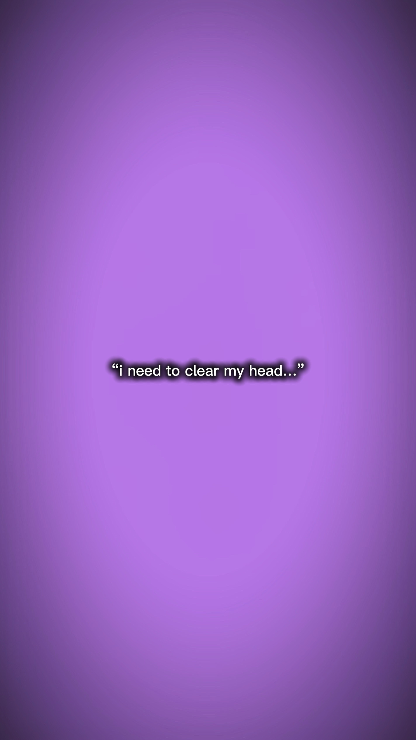 i need to clear my h