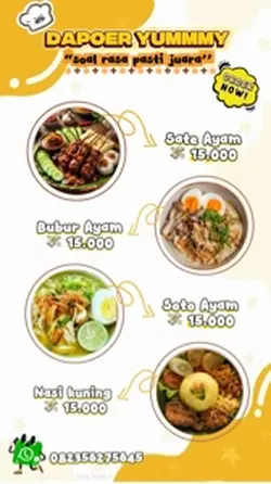 template jualan