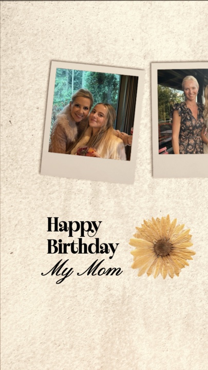 Happy birthday mom