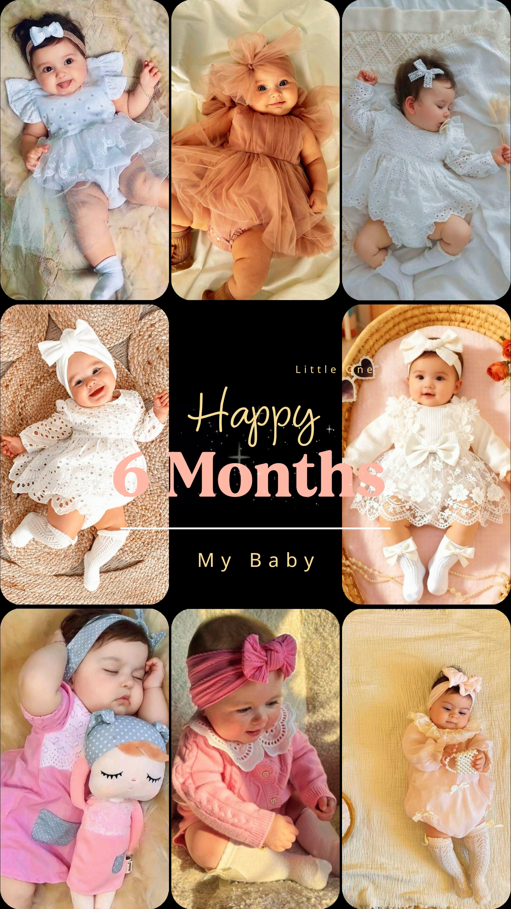 Happy 6 Months Baby 