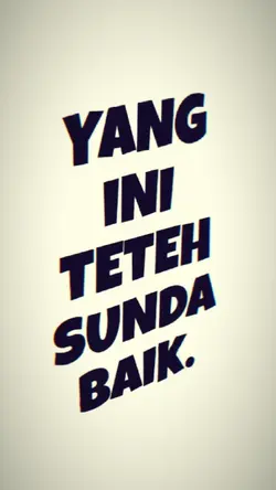 ini teteh sunda baik