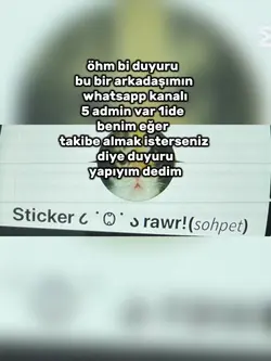 sadece duyuru :)