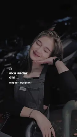 aku sadar diri