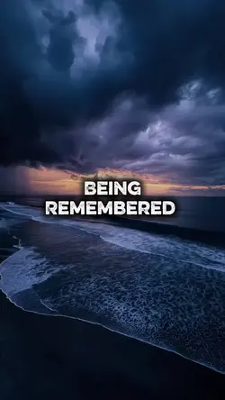 Being remembered.. 