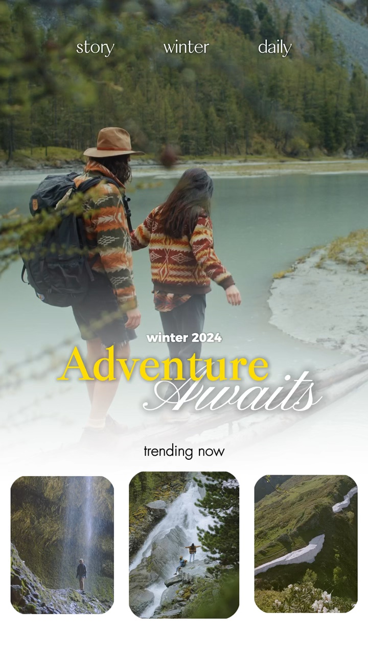Interface UI Pacotes de Viagem Anúncios do Instagram