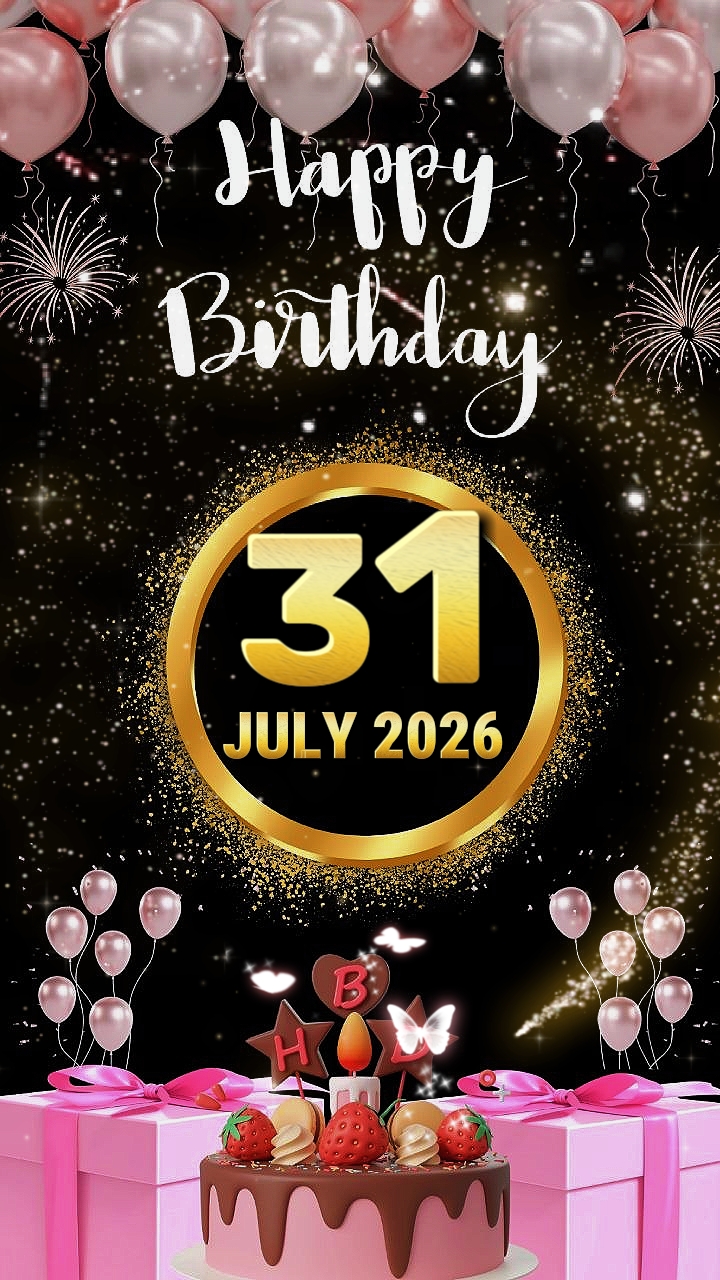 HBD 31 juillet 2026