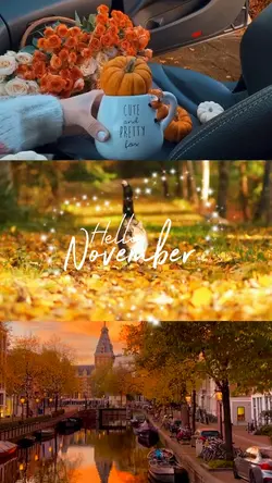 Welcome November