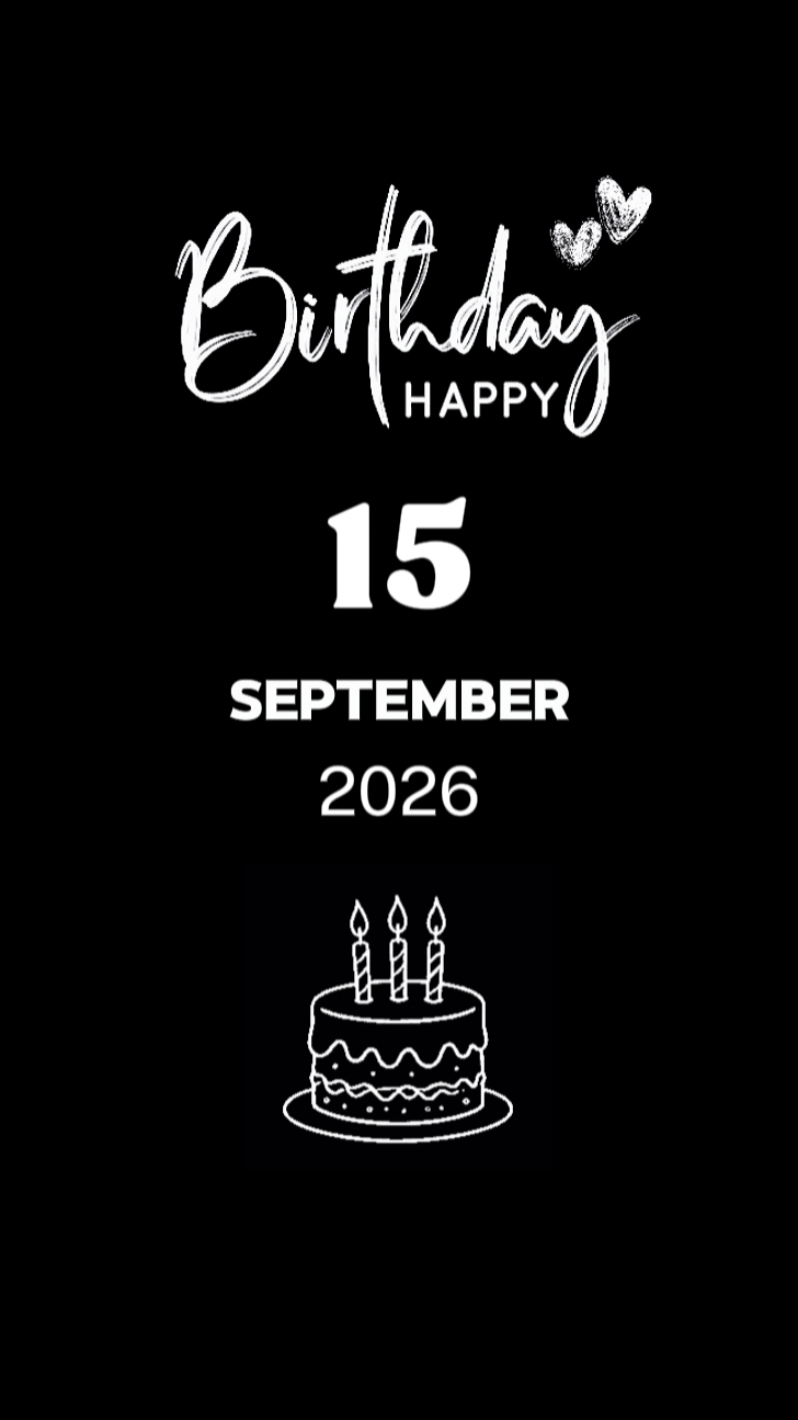 birthday sister 15se