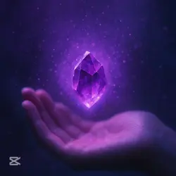 Purple Crystal Rose 