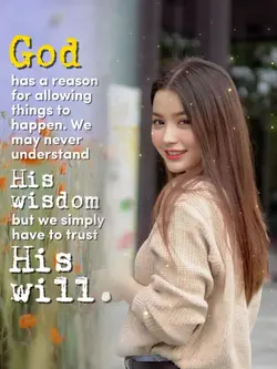 God has a reason 