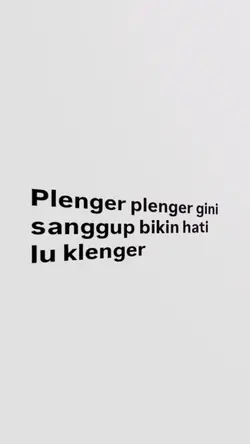 Plenger plenger tren