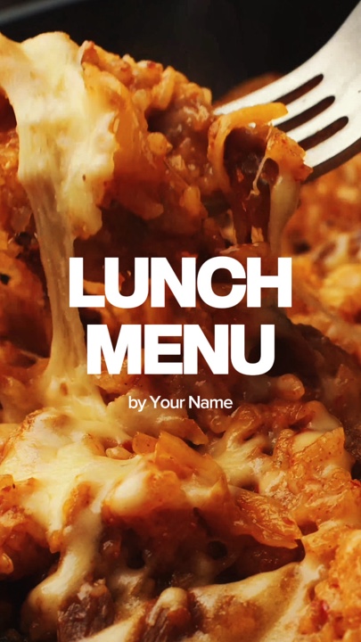 Lunch Menu
