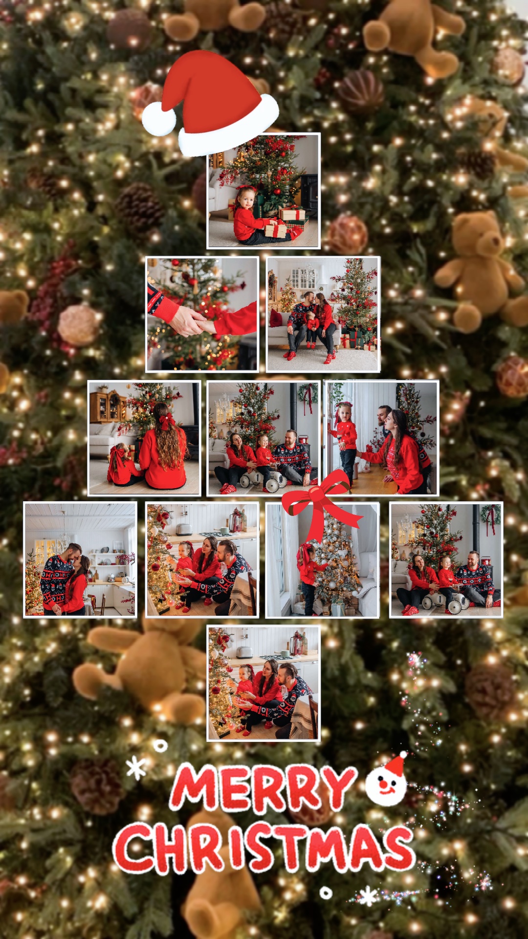 Feliz árbol de Navidad