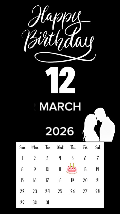 Hbd 12 march 2026