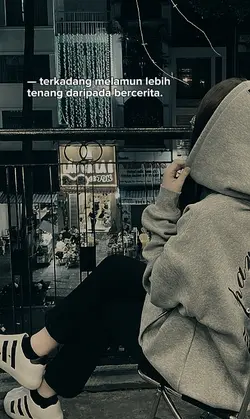 terkadang melamun