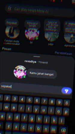 kamu jahat banget 