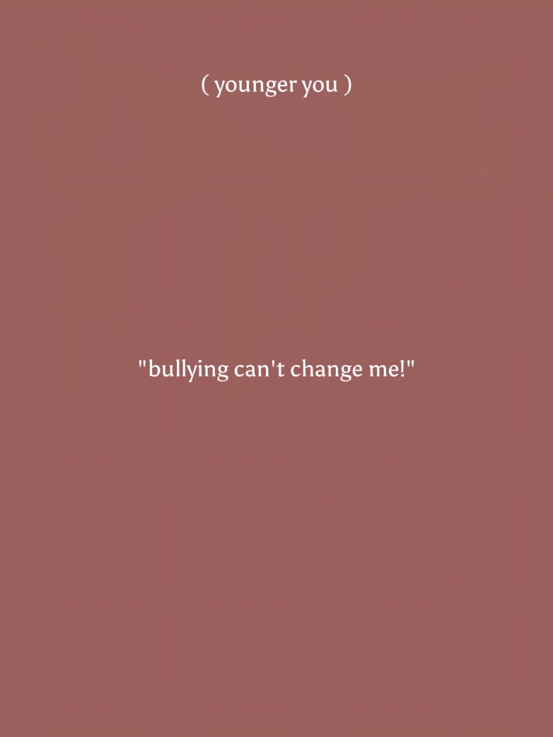 bullying can't 