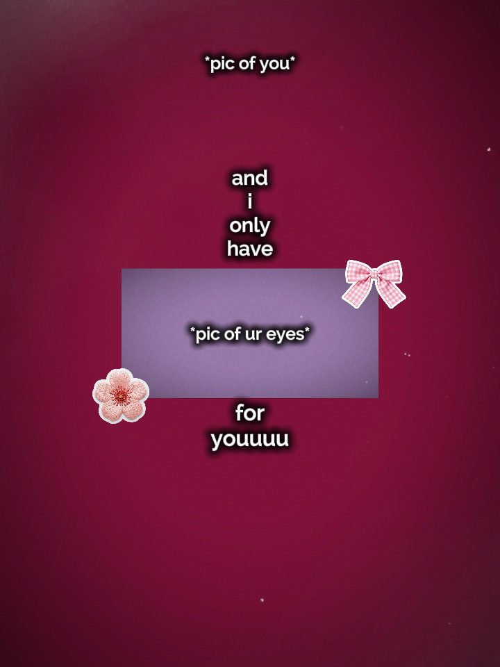Pic pf your eyes