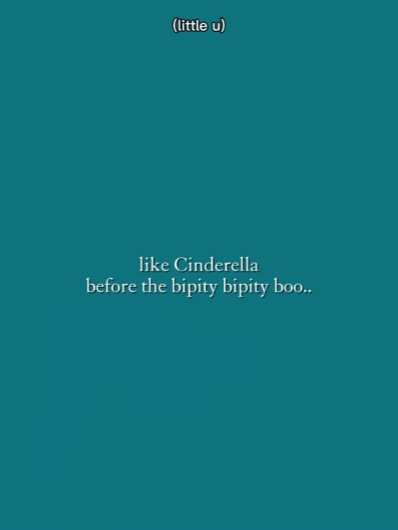 seperti Cinderella 