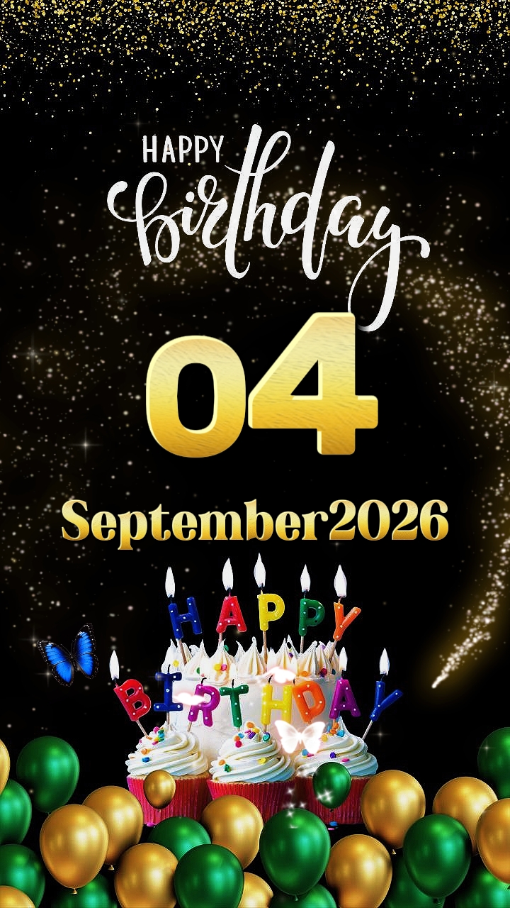 HBD 04 September2026