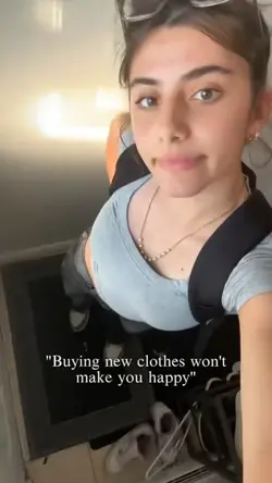 buying new clothes