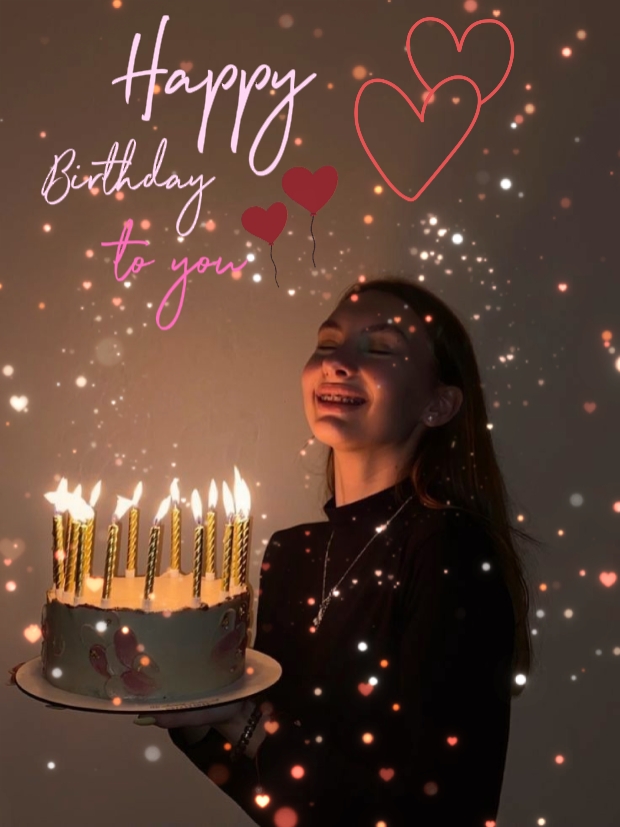 Selamat ulang tahun estetika