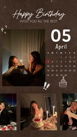 hbd 05 APRIL 2026