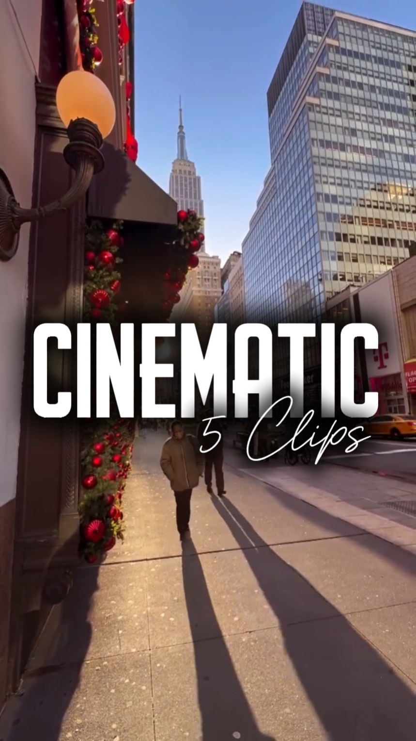 5 Clips Cinematic 