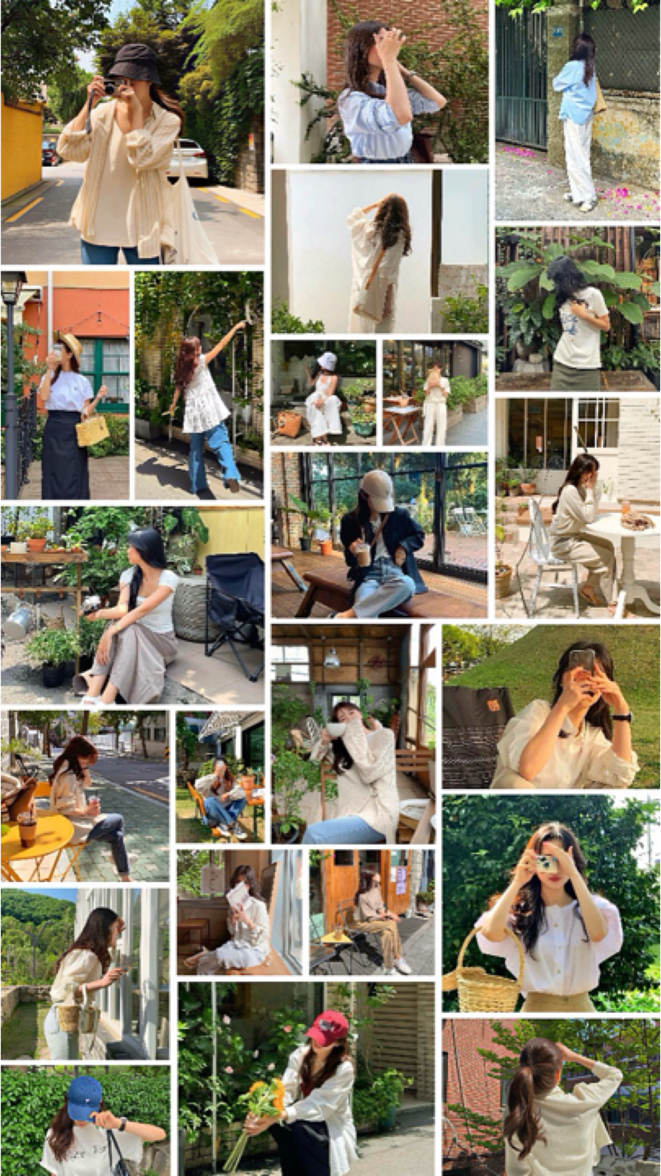 Foto-Collage-Zusammenfassung
