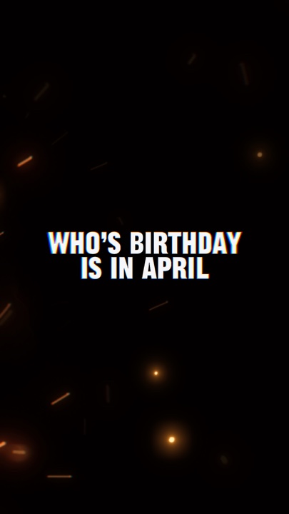 ABRIL BIRTHDA
