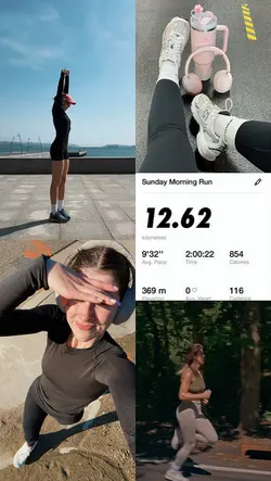 running