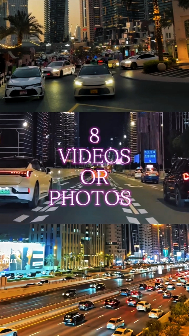 8 VIDEOS OR PHOTOS 