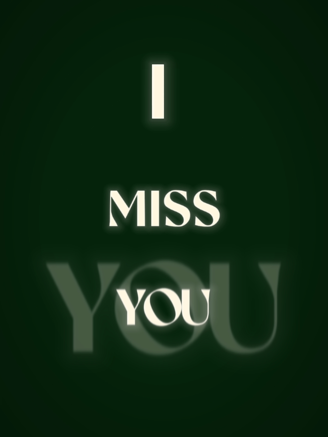 Ich vermisse dich