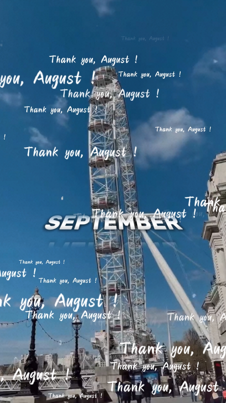 Thank You August