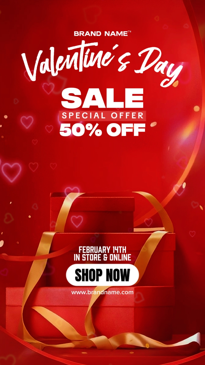 VENTE DE LA SAINT-VALENTIN
