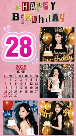 BIRTHDAY 28 JUNE