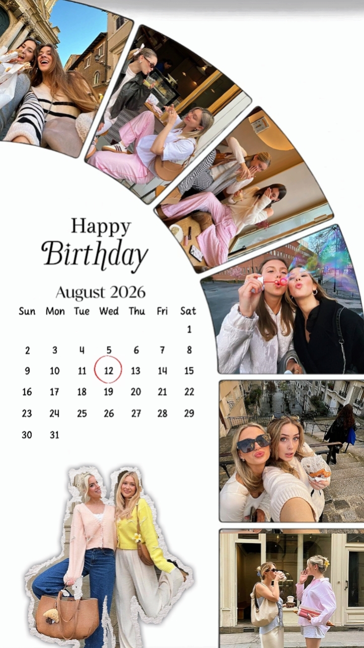Birthday 12 August 