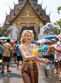 Songkran Thailand Ai