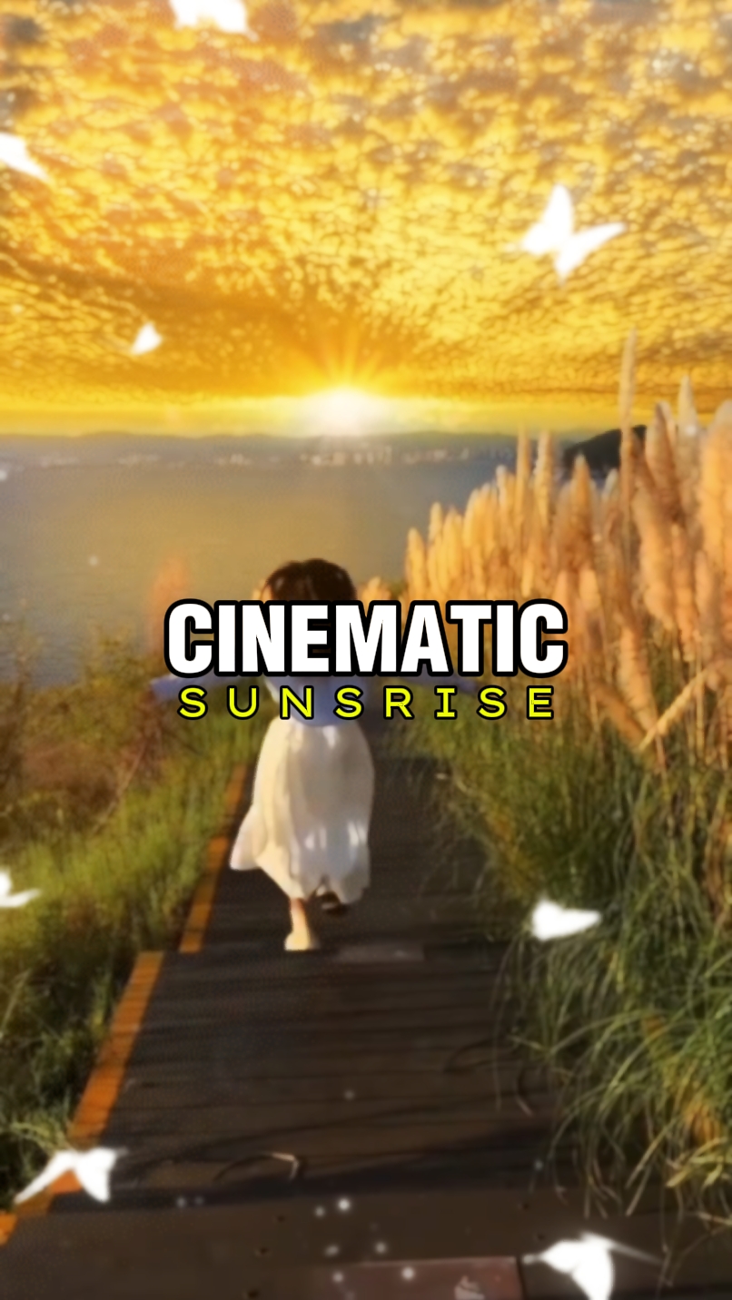 KINEMATISCHER SONNENAUFGANG