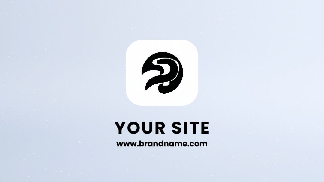 Template Tampilan Intro Logo Perusahaan