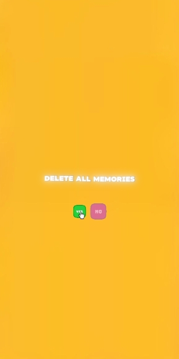 delete all memories