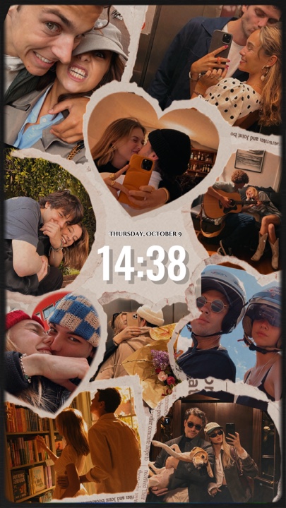 Amour de l'écran de verrouillage 