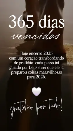 Gratidão 2025